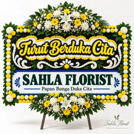 Papan Bunga Duka Koja